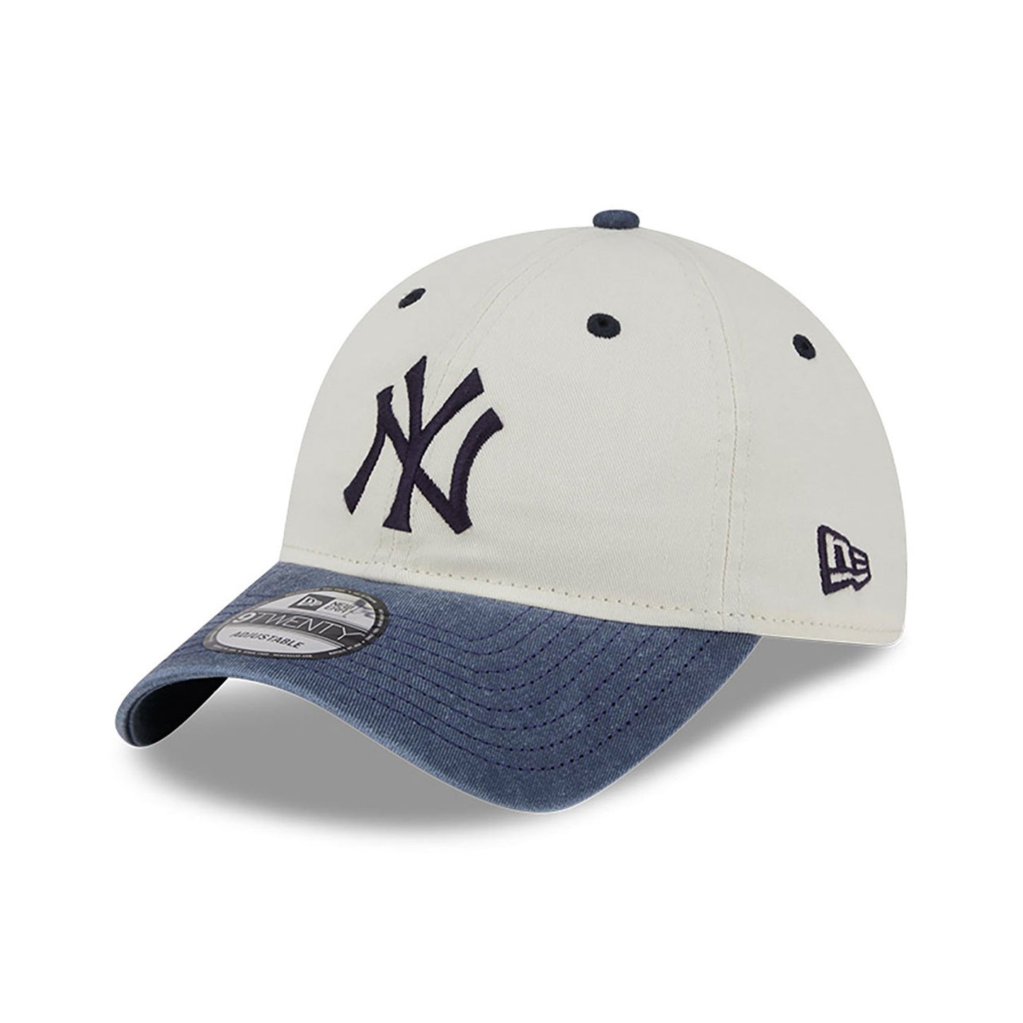 New Era - 9TWENTY - New York Yankees - Classic Sidescript - White/Blue