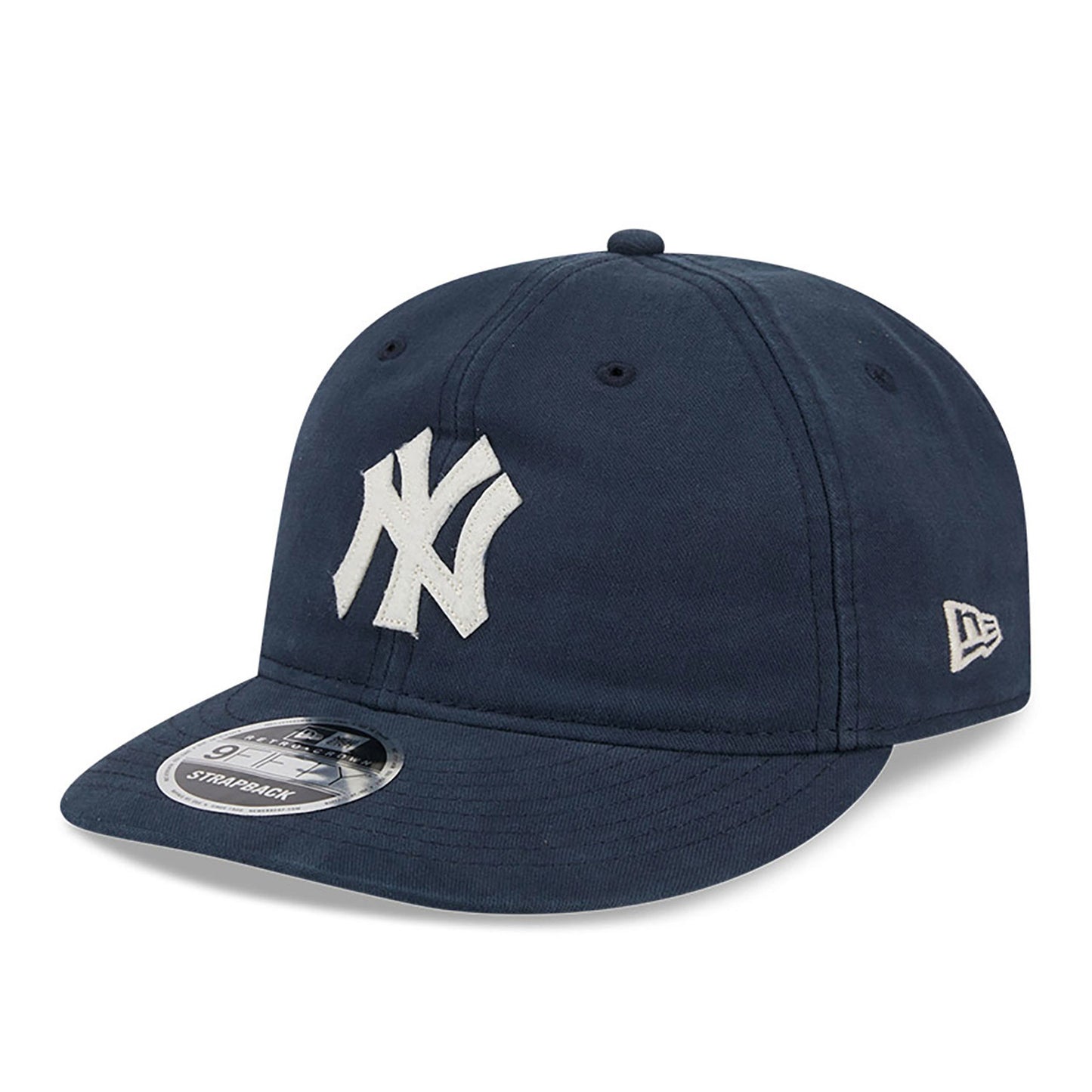 New Era - 9FIFTY Retro Crown - New York Yankees - CANVAS FELT LOGO - Navy