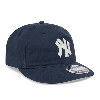 New Era - 9FIFTY Retro Crown - New York Yankees - CANVAS FELT LOGO - Navy