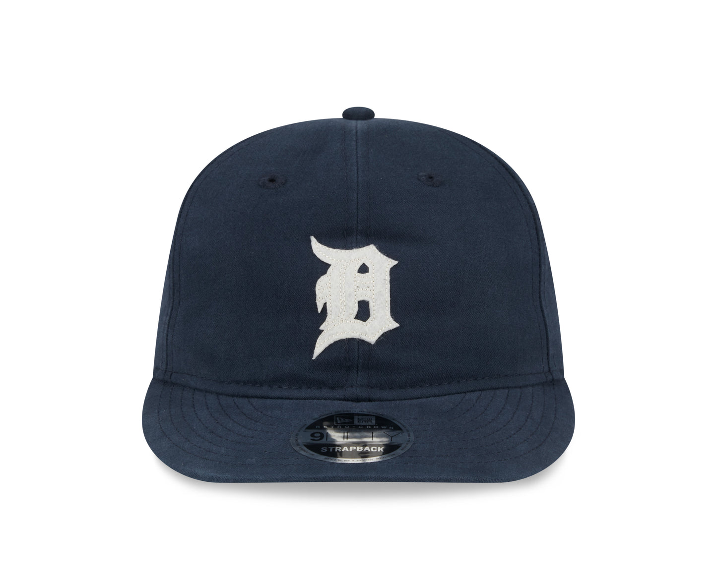 New Era - 9FIFTY Retro Crown - Detroit Tigers - CANVAS FELT LOGO - Navy