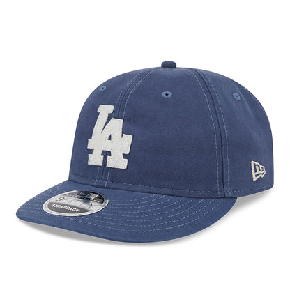 New Era - 9FIFTY Retro Crown - Los Angeles Dodgers - CANVAS FELT LOGO - Blue