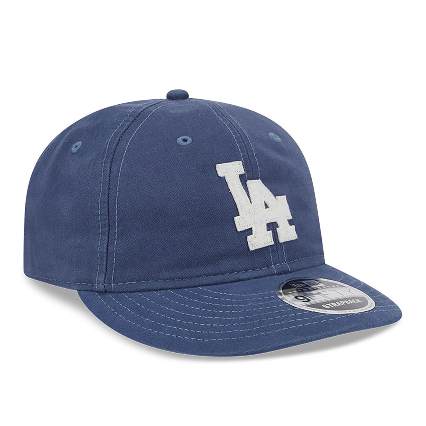 New Era - 9FIFTY Retro Crown - Los Angeles Dodgers - CANVAS FELT LOGO - Blue