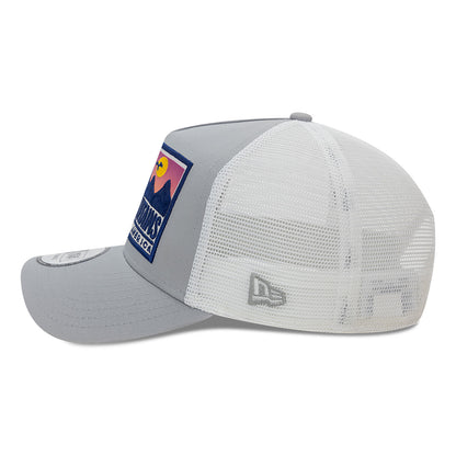 New Era - Location Patch A-Frame Trucker Adjustable Cap - Grey