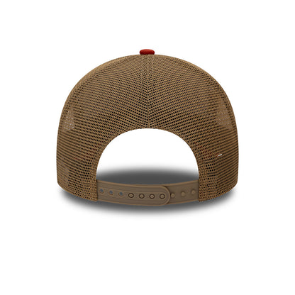 New Era - Hot Rod Patch A-Frame Trucker Adjustable Cap - Rust