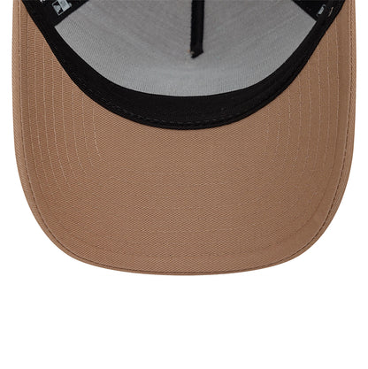 New Era - STATE Patch A-Frame Trucker Adjustable Cap - Beige