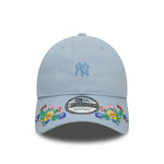New Era - 9TWENTY - Floral Visor - New York Yankees - Light Blue - Headz Up 