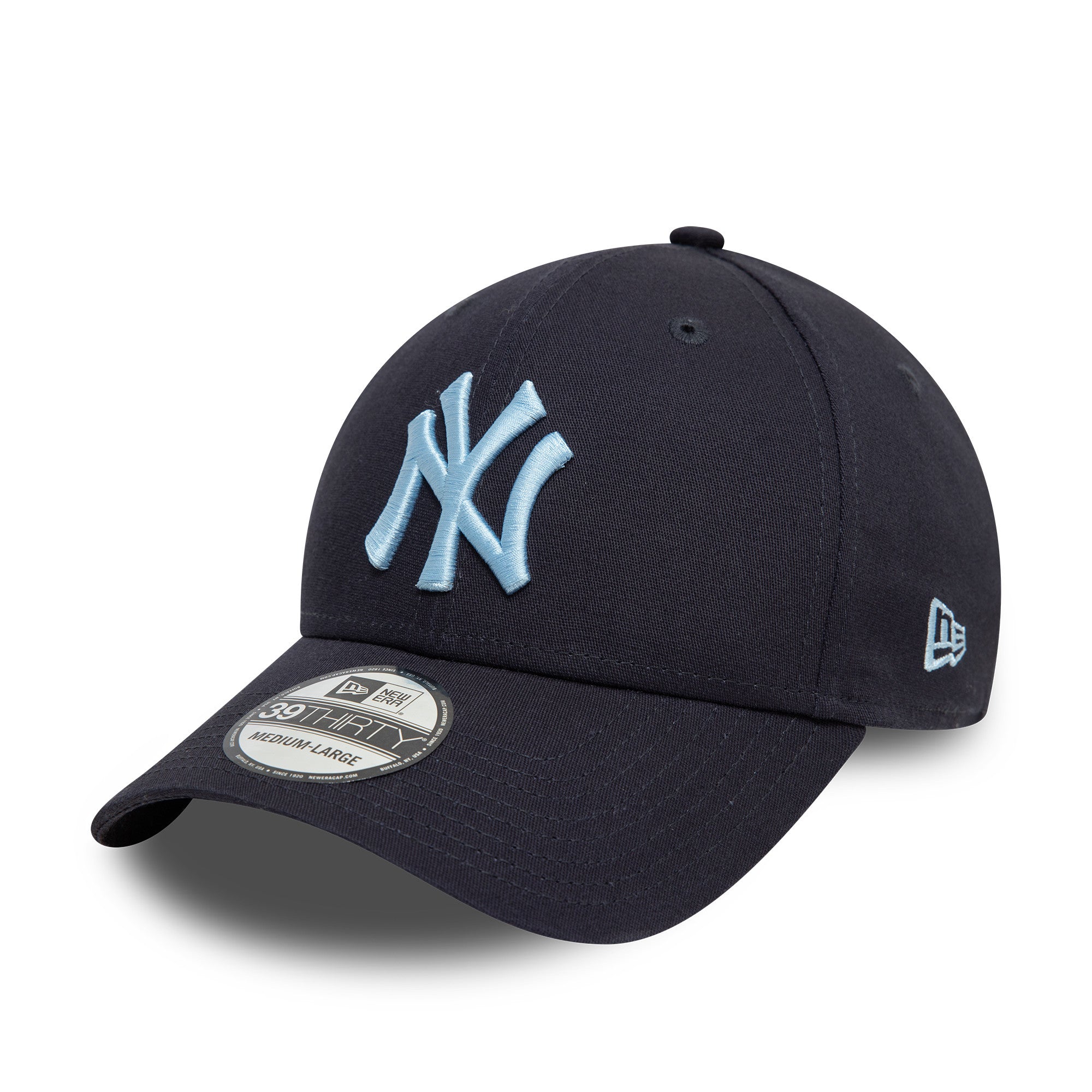 New Era - 39THIRTY - League Essential - New York Yankees - Navy/Light Blue - Headz Up 