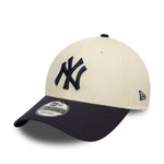 New Era - 9FORTY - New York Yankees - Colour Block - Light Chrome/Navy - Headz Up 