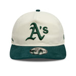 New Era - Oakland Athletics - Script PC Golfer - Off White/Dark Green - Headz Up 