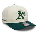 New Era - Oakland Athletics - Script PC Golfer - Off White/Dark Green - Headz Up 