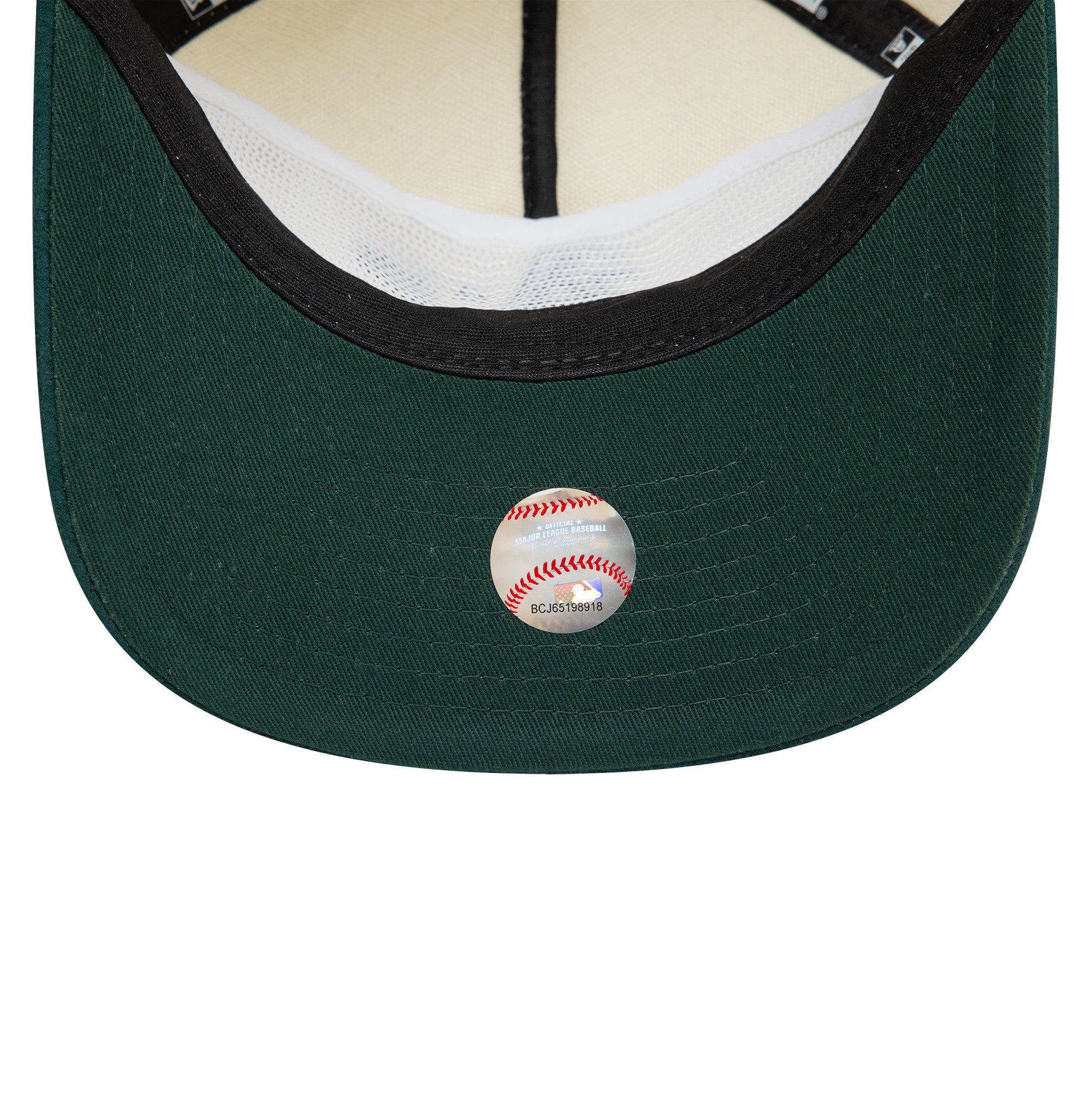 New Era - Oakland Athletics - Script PC Golfer - Off White/Dark Green - Headz Up 