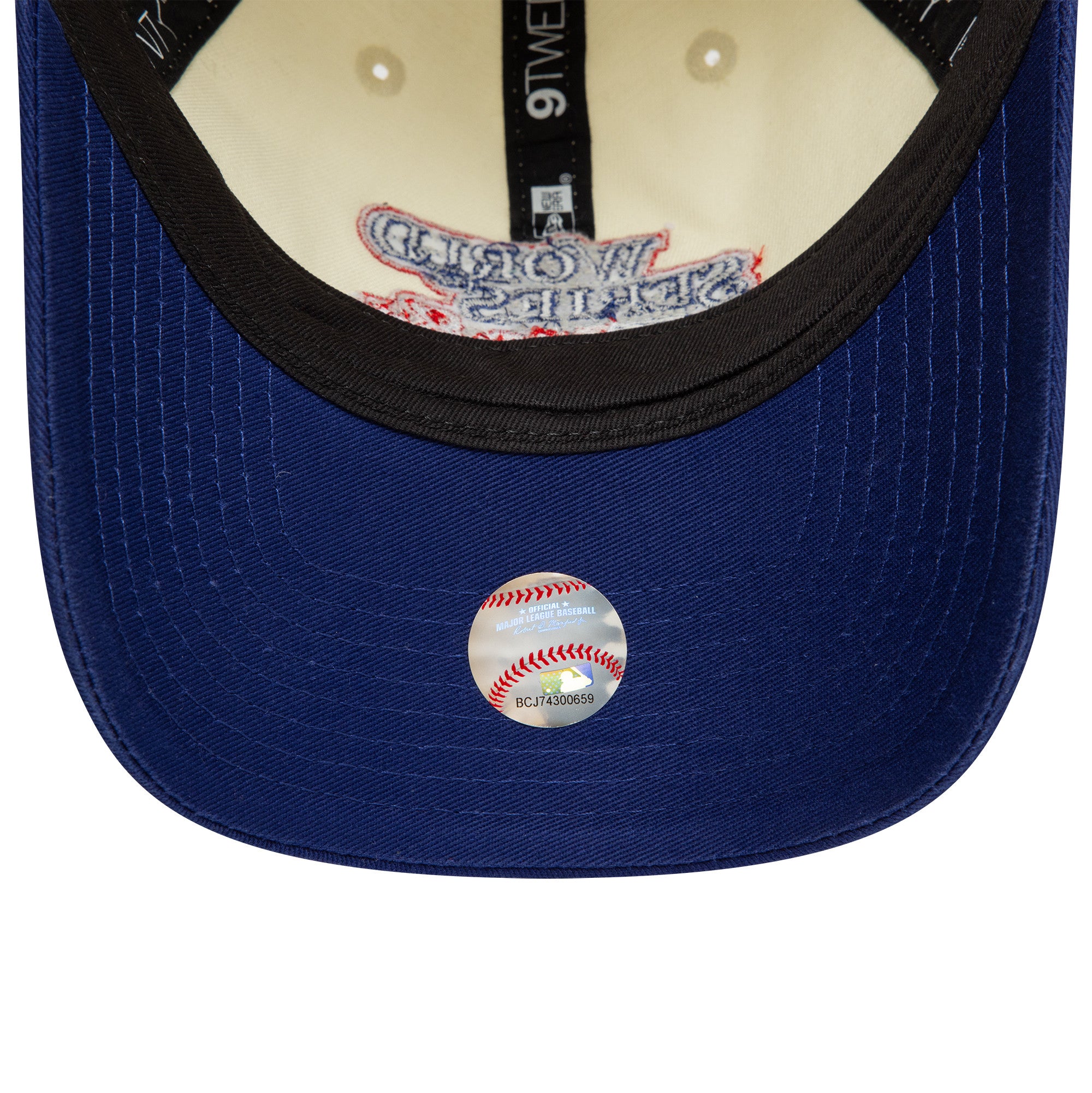 New Era - 9TWENTY - WS Patch - Los Angeles Dodgers - Stone/Blue - Headz Up 