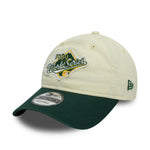 New Era - 9TWENTY - WS Patch - Oakland Athletics - Stone/Dark Green - Headz Up 