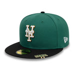 New Era - 59FIFTY Fitted - New York Mets - VISOR CLIP - Green/Black - Headz Up 