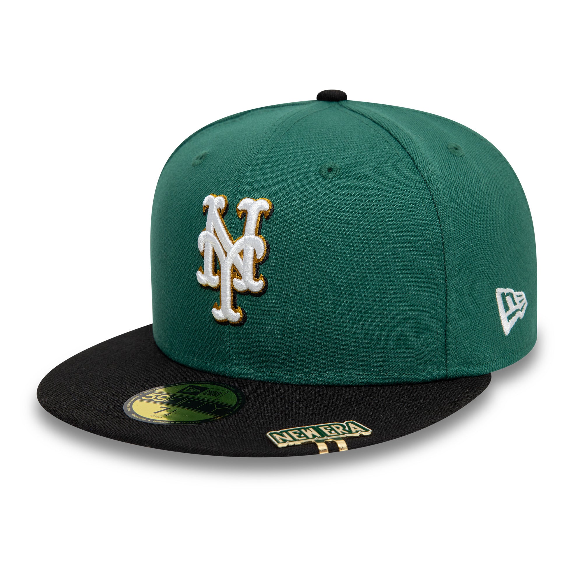 New Era - 59FIFTY Fitted - New York Mets - VISOR CLIP - Green/Black - Headz Up 