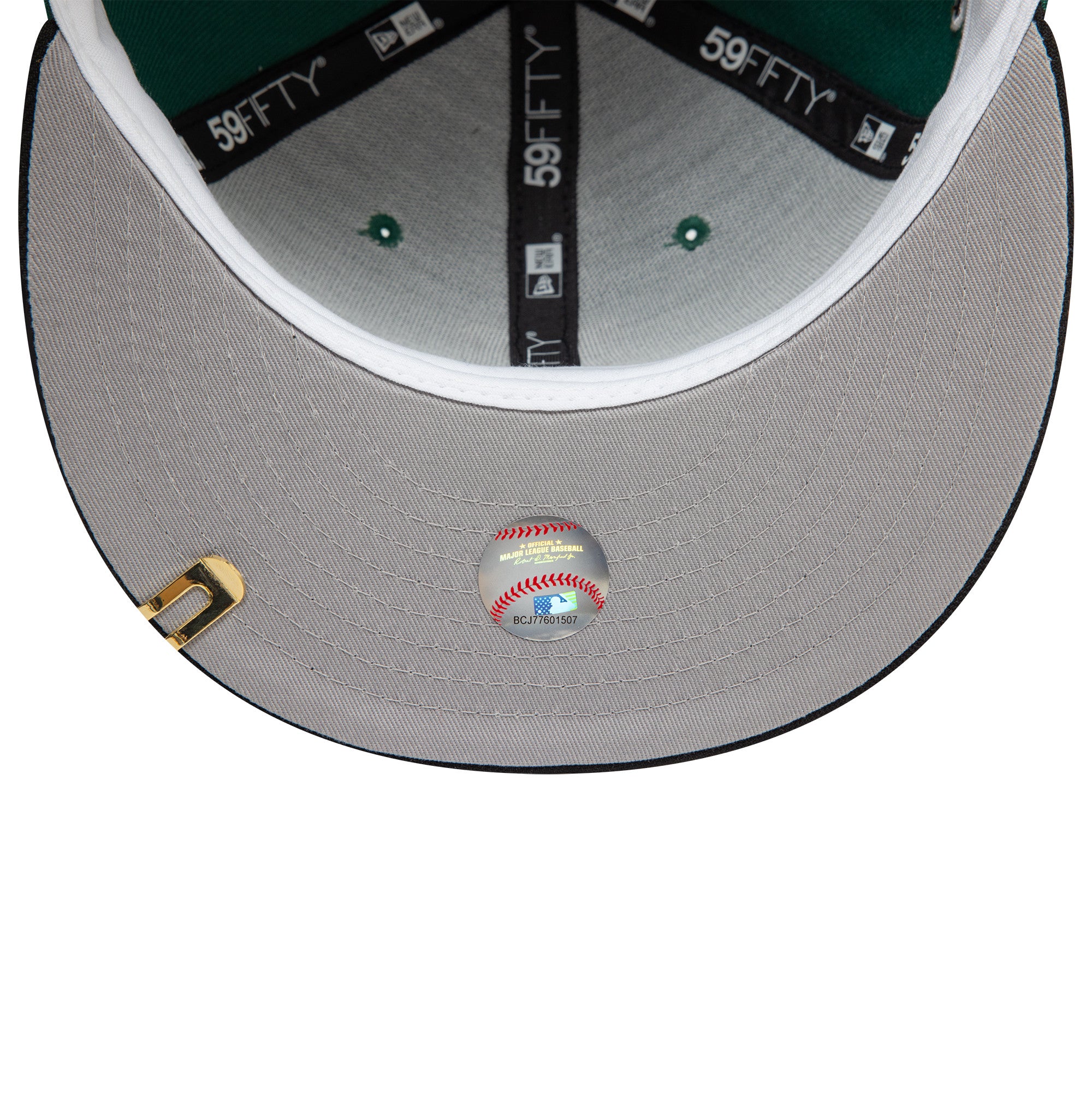 New Era - 59FIFTY Fitted - New York Mets - VISOR CLIP - Green/Black - Headz Up 