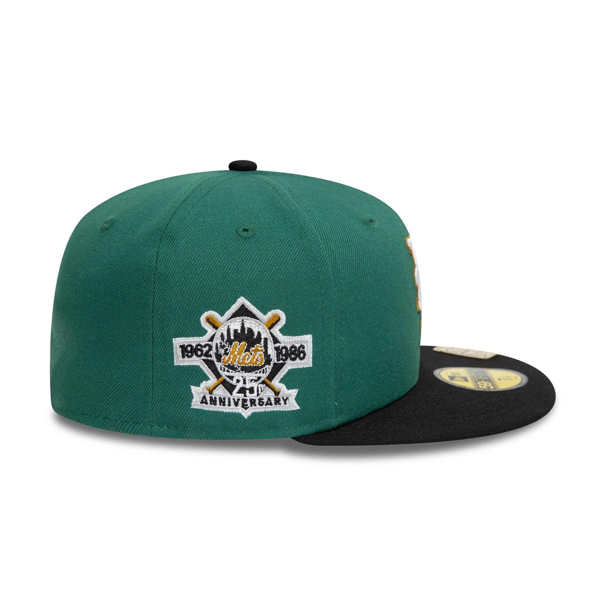 New Era - 59FIFTY Fitted - New York Mets - VISOR CLIP - Green/Black - Headz Up 