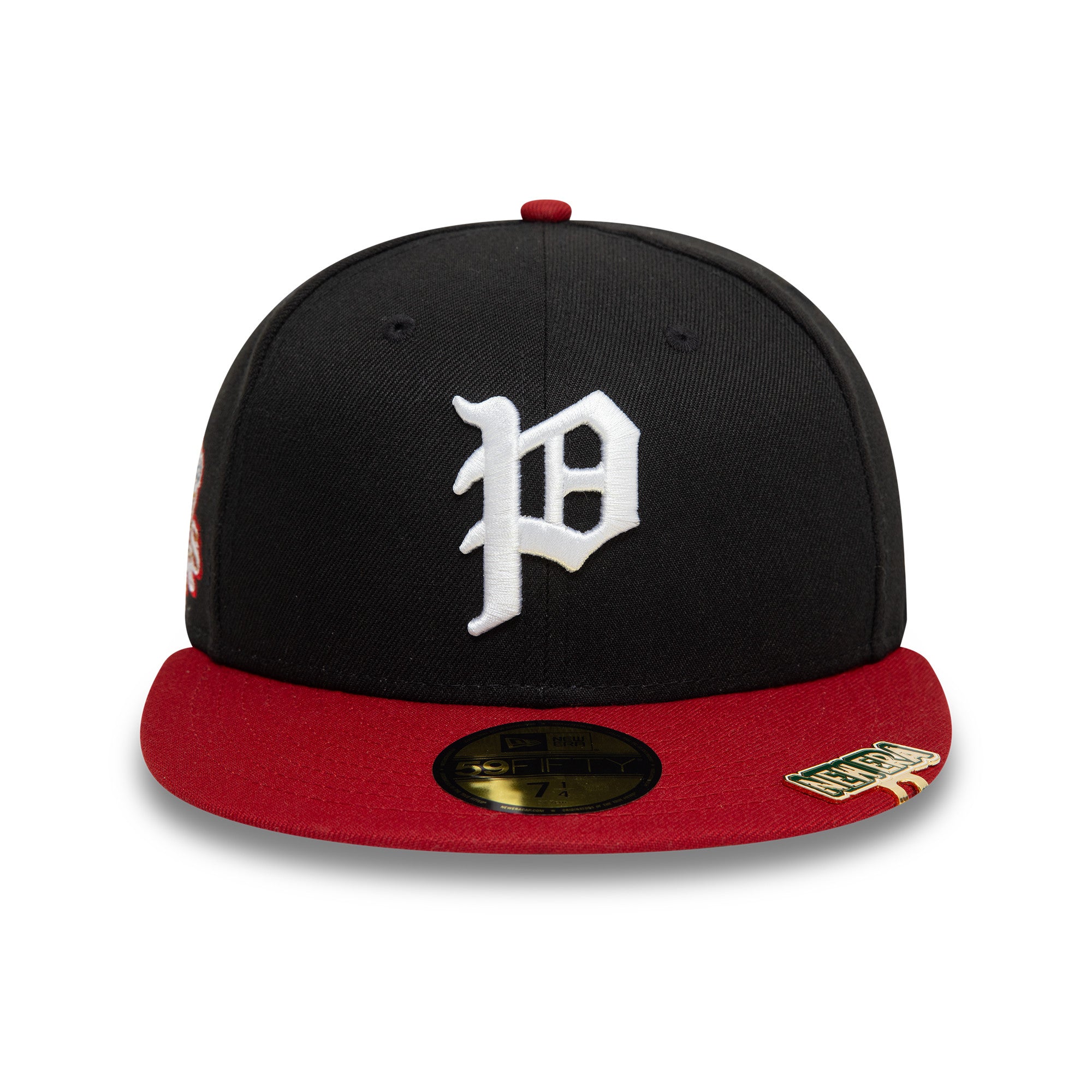 New Era - 59FIFTY Fitted -  Philadelphia Phillies - VISOR CLIP - Black/Red - Headz Up 
