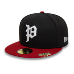 New Era - 59FIFTY Fitted -  Philadelphia Phillies - VISOR CLIP - Black/Red - Headz Up 