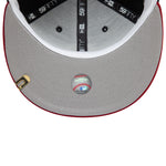 New Era - 59FIFTY Fitted -  Philadelphia Phillies - VISOR CLIP - Black/Red - Headz Up 