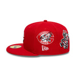 New Era - 59FIFTY Fitted Cap - MLB AOP - Cincinnati Red - Scarlet - Headz Up 
