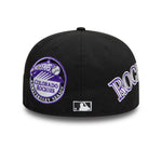 New Era - 59FIFTY Fitted Cap - MLB AOP - Colorado Rockies - Black - Headz Up 