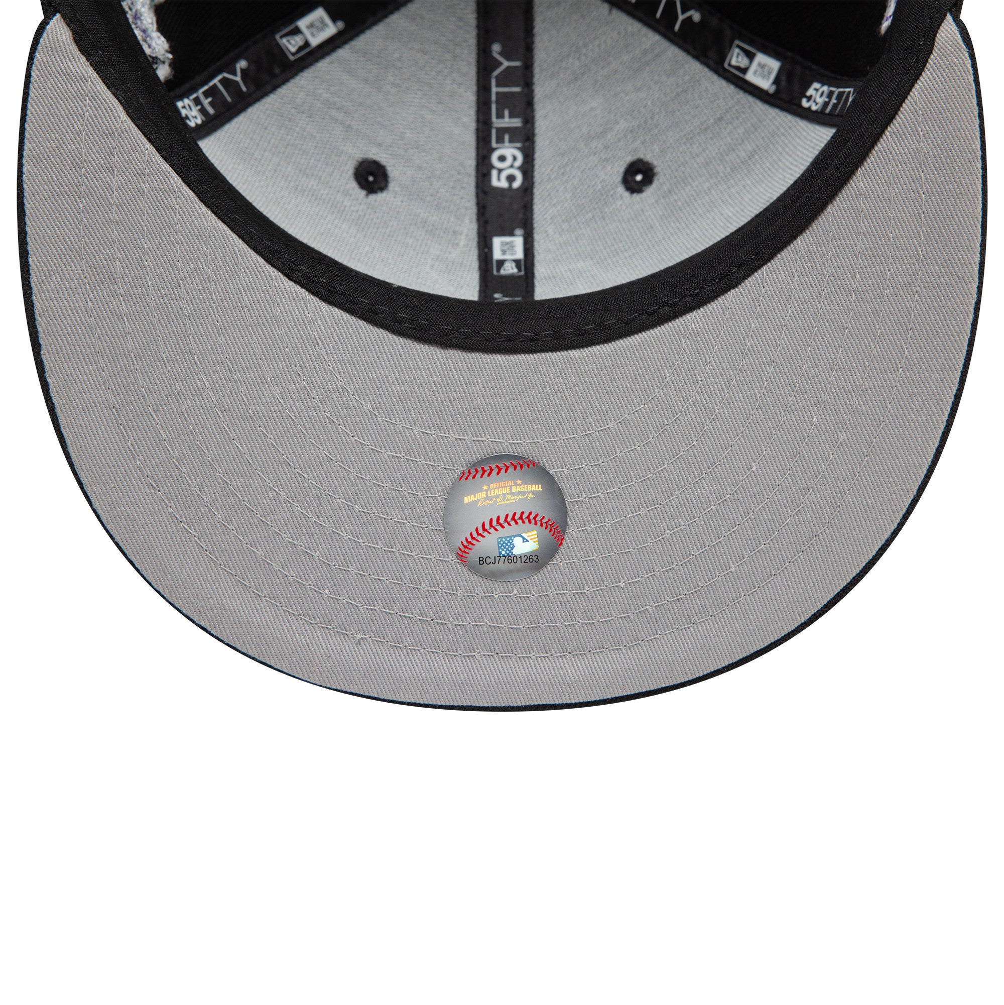 New Era - 59FIFTY Fitted Cap - MLB AOP - Colorado Rockies - Black - Headz Up 