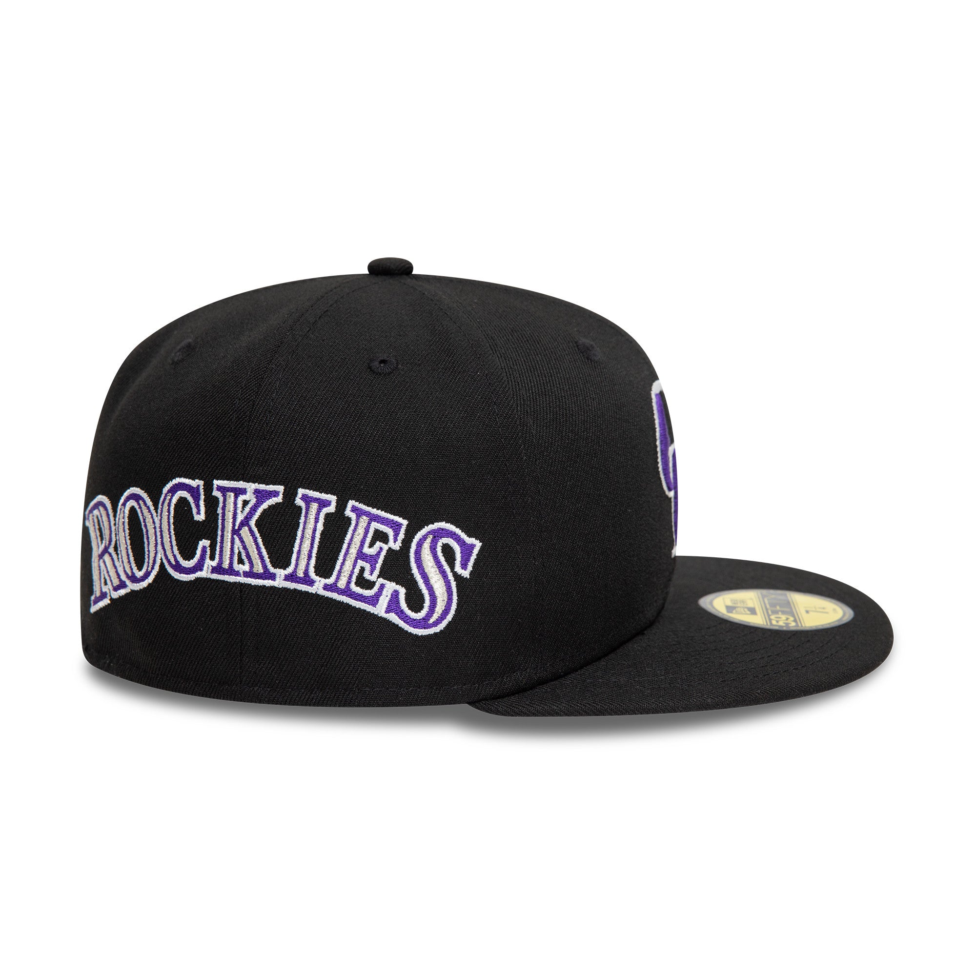 New Era - 59FIFTY Fitted Cap - MLB AOP - Colorado Rockies - Black - Headz Up 