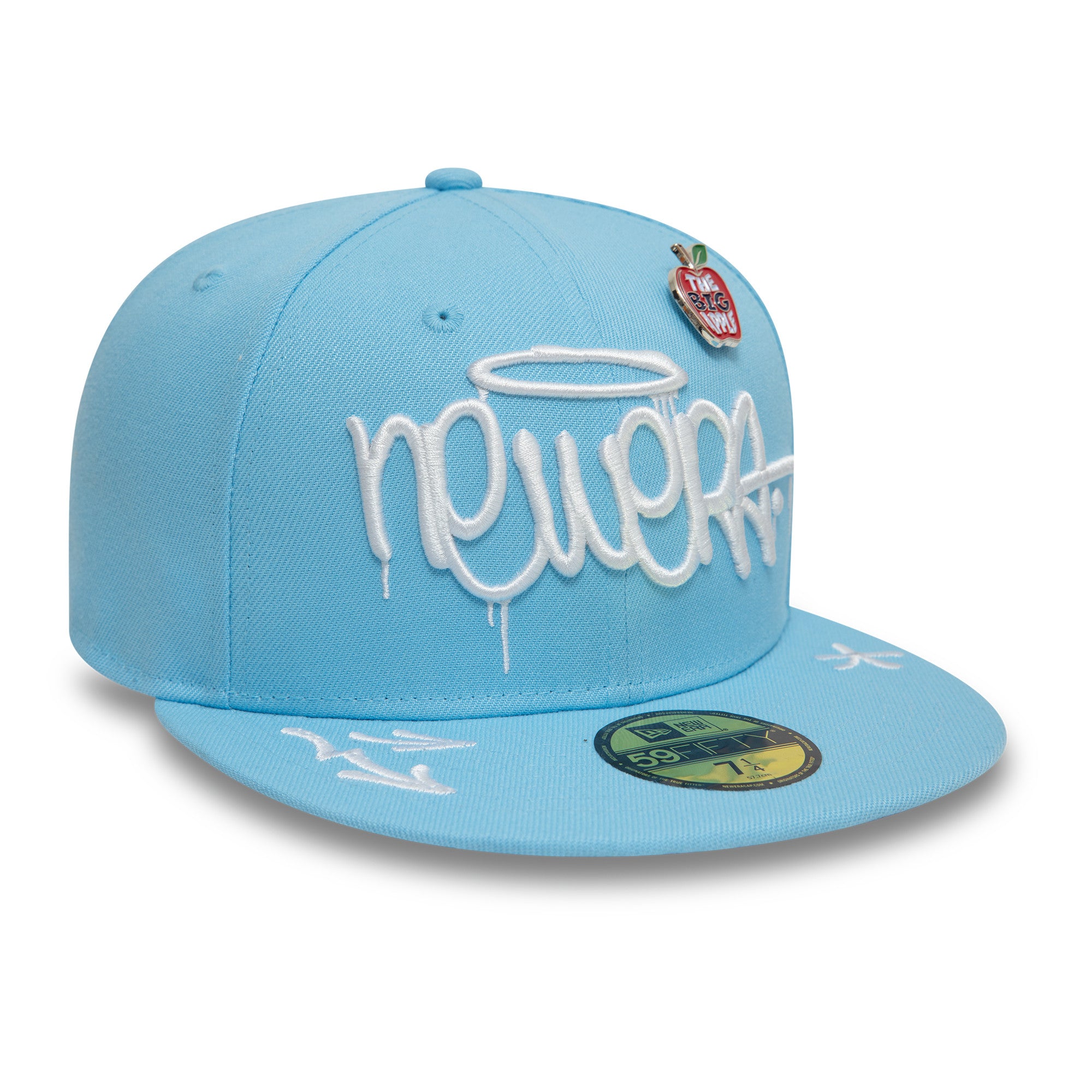 New Era - 59FIFTY - NE Graphic - Sky Blue - Headz Up 