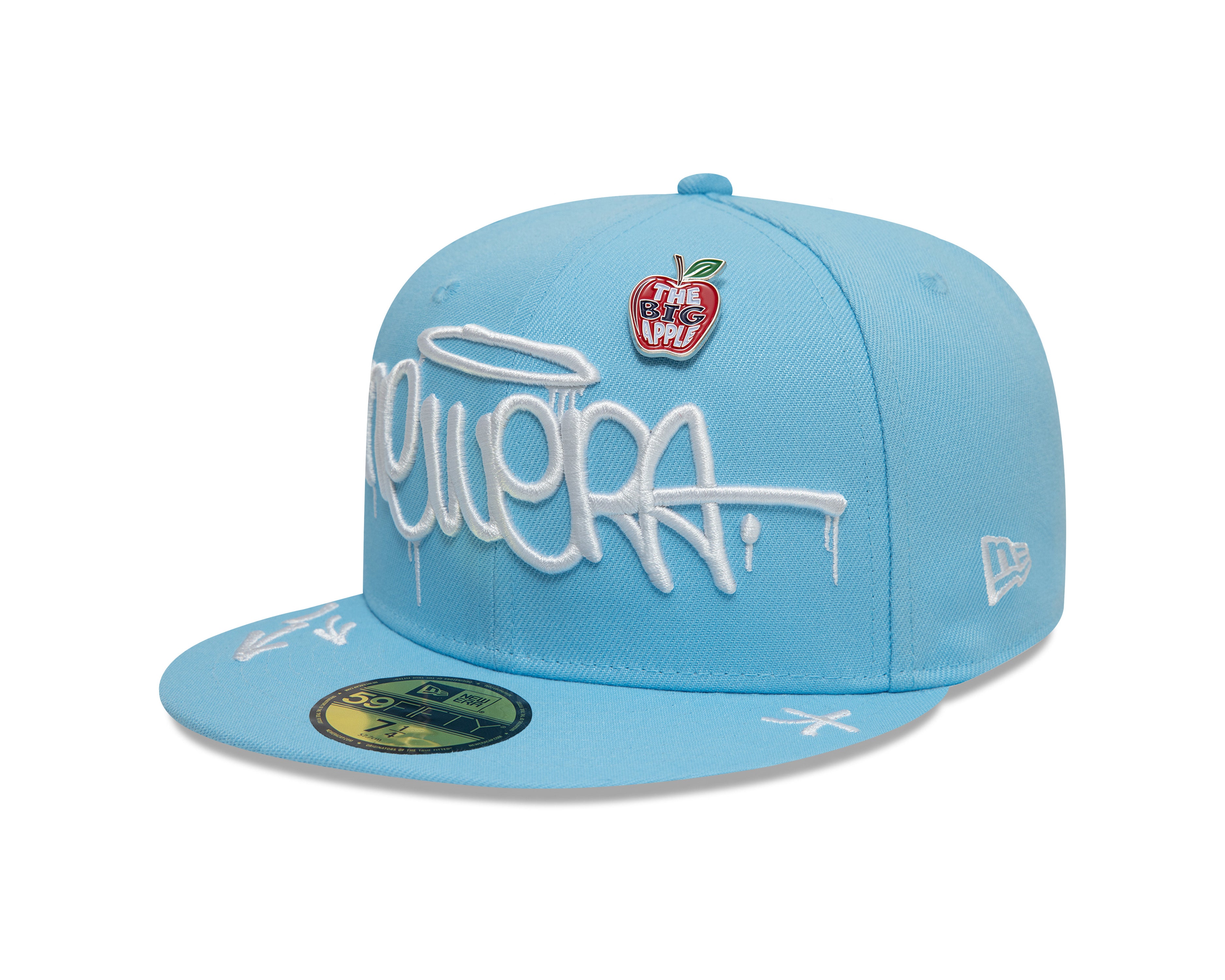 New Era - 59FIFTY - NE Graphic - Sky Blue - Headz Up 