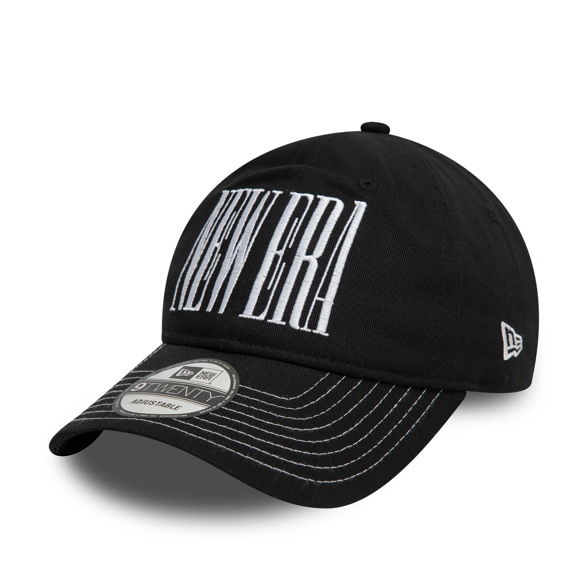 New Era - 9TWENTY - NE Wordmark - Black - Headz Up 
