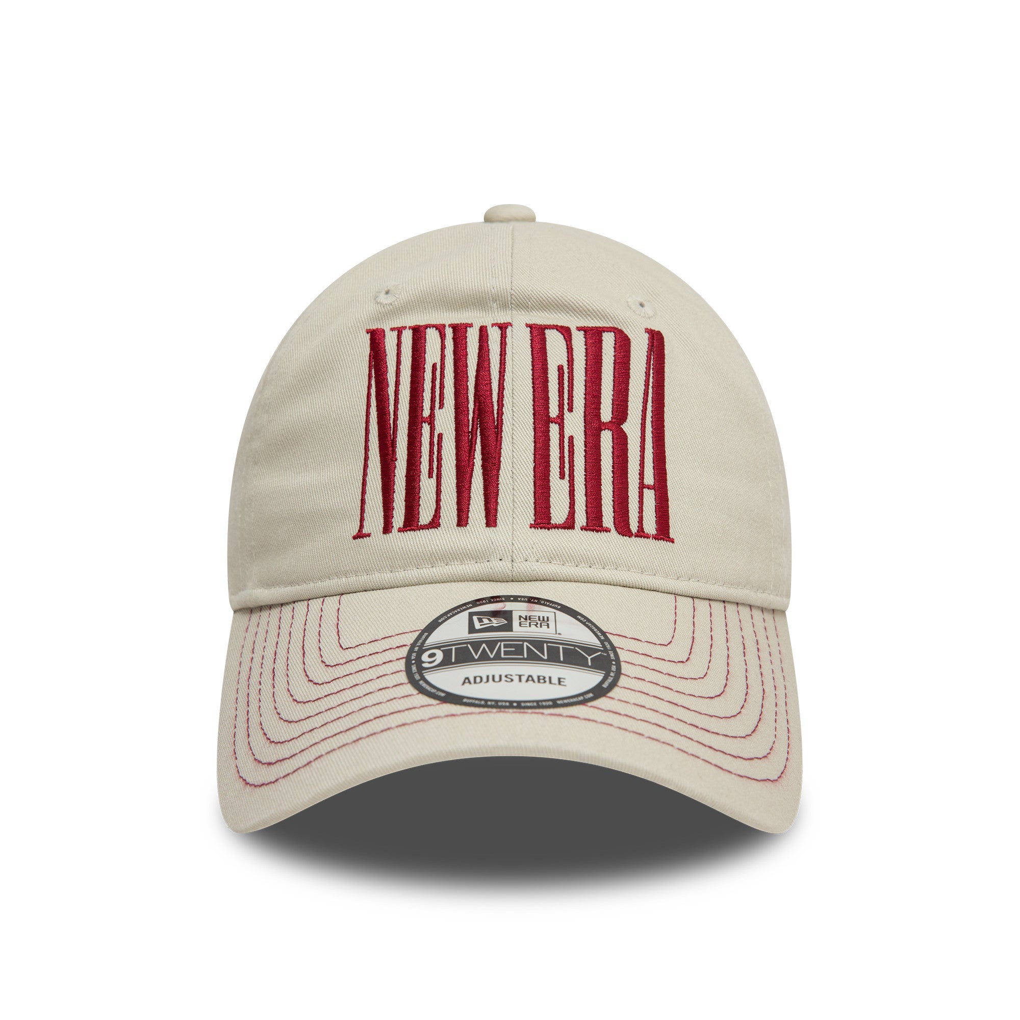 New Era - 9TWENTY - NE Wordmark - Stone - Headz Up 