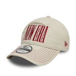 New Era - 9TWENTY - NE Wordmark - Stone - Headz Up 