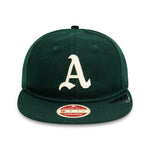 New Era - 9FIFTY Retro Crown - Oakland Athletics Cooperstown - Heritage Series - Dark Green - Headz Up 