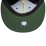 New Era - 9FIFTY Retro Crown - Oakland Athletics Cooperstown - Heritage Series - Dark Green - Headz Up 