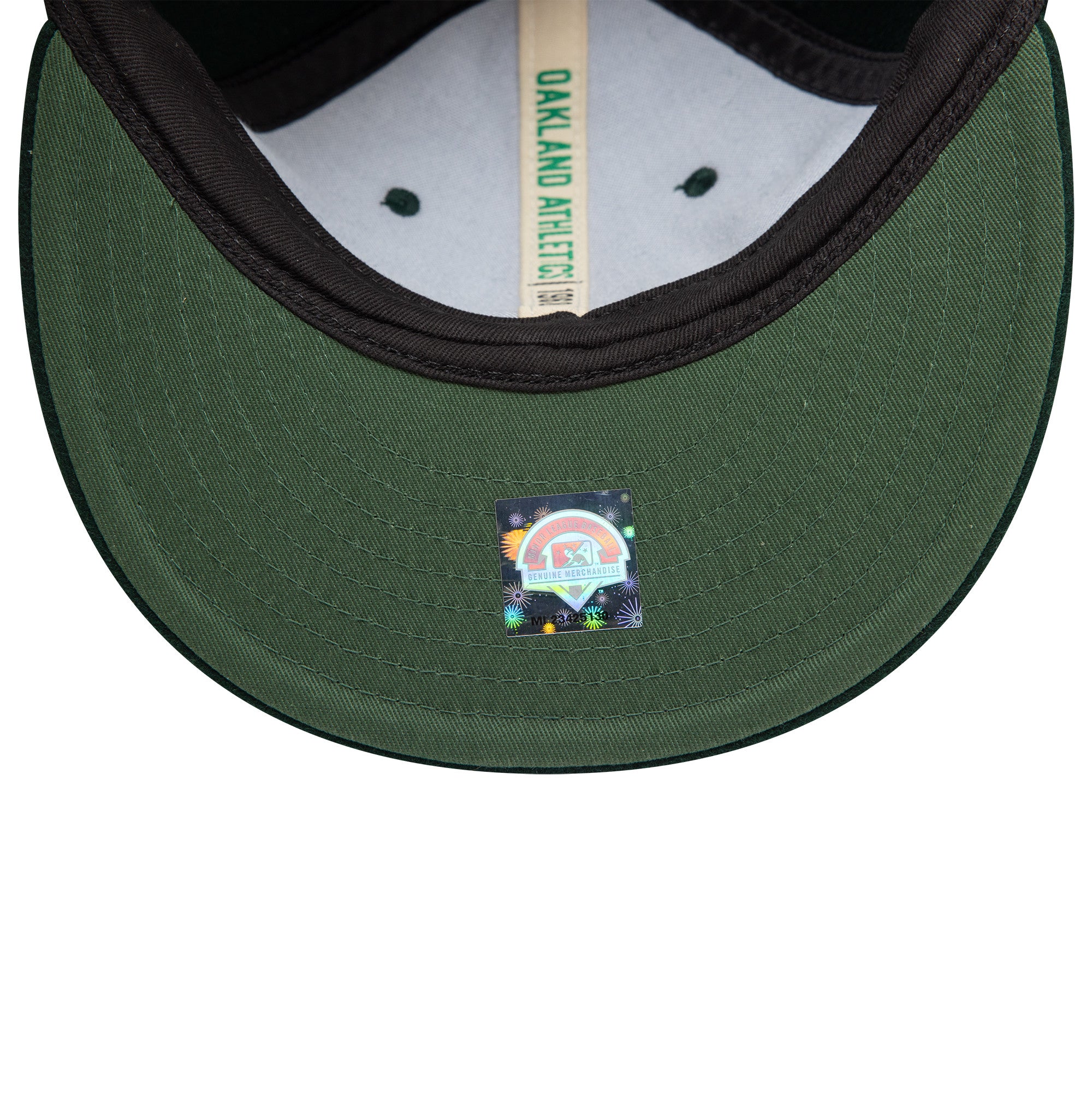 New Era - 9FIFTY Retro Crown - Oakland Athletics Cooperstown - Heritage Series - Dark Green - Headz Up 