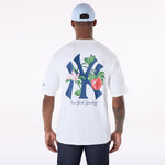 New Era - MLB Fruit Graphic - T-Shirt  - New York Yankees - Off White - Headz Up 