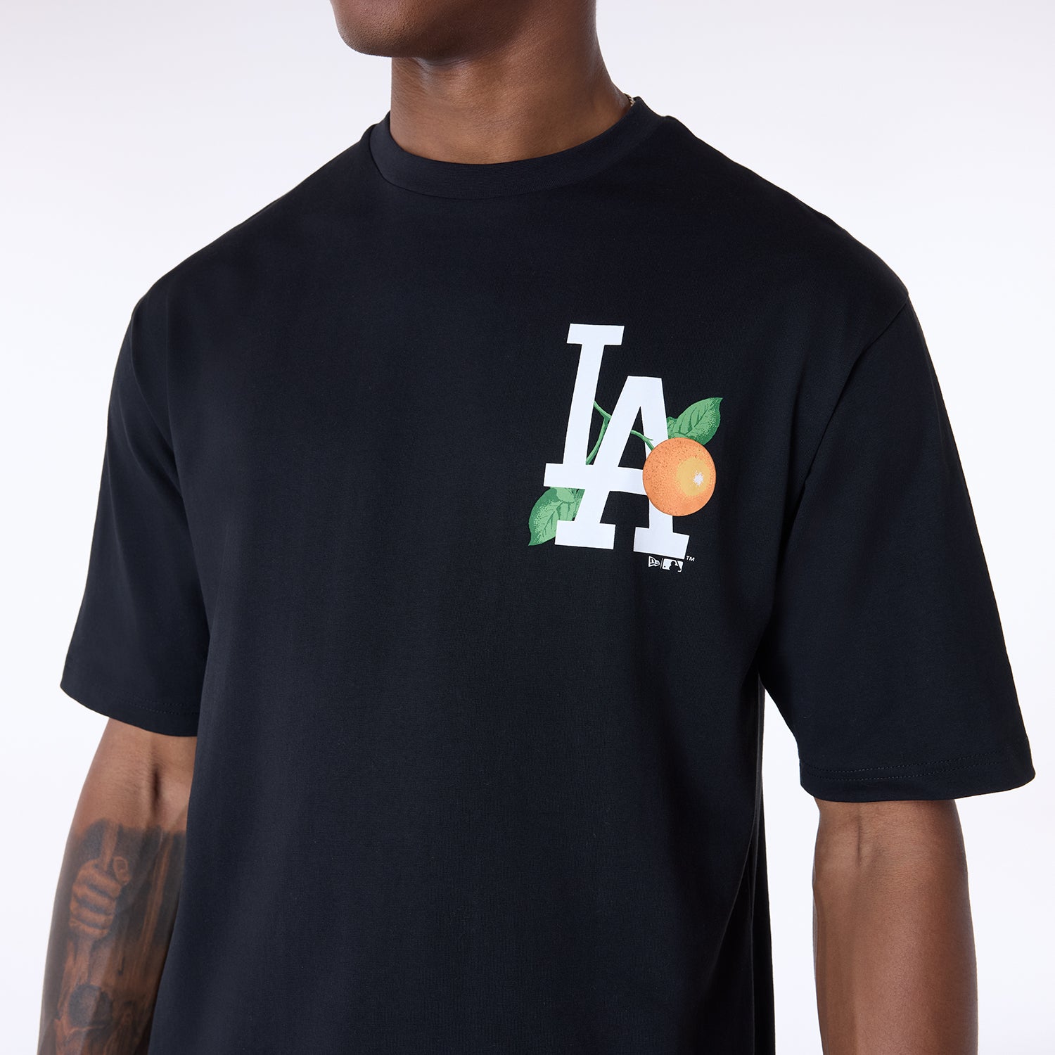 New Era - MLB Fruit Graphic - T-Shirt  - Los Angeles Dodgers - Black - Headz Up 