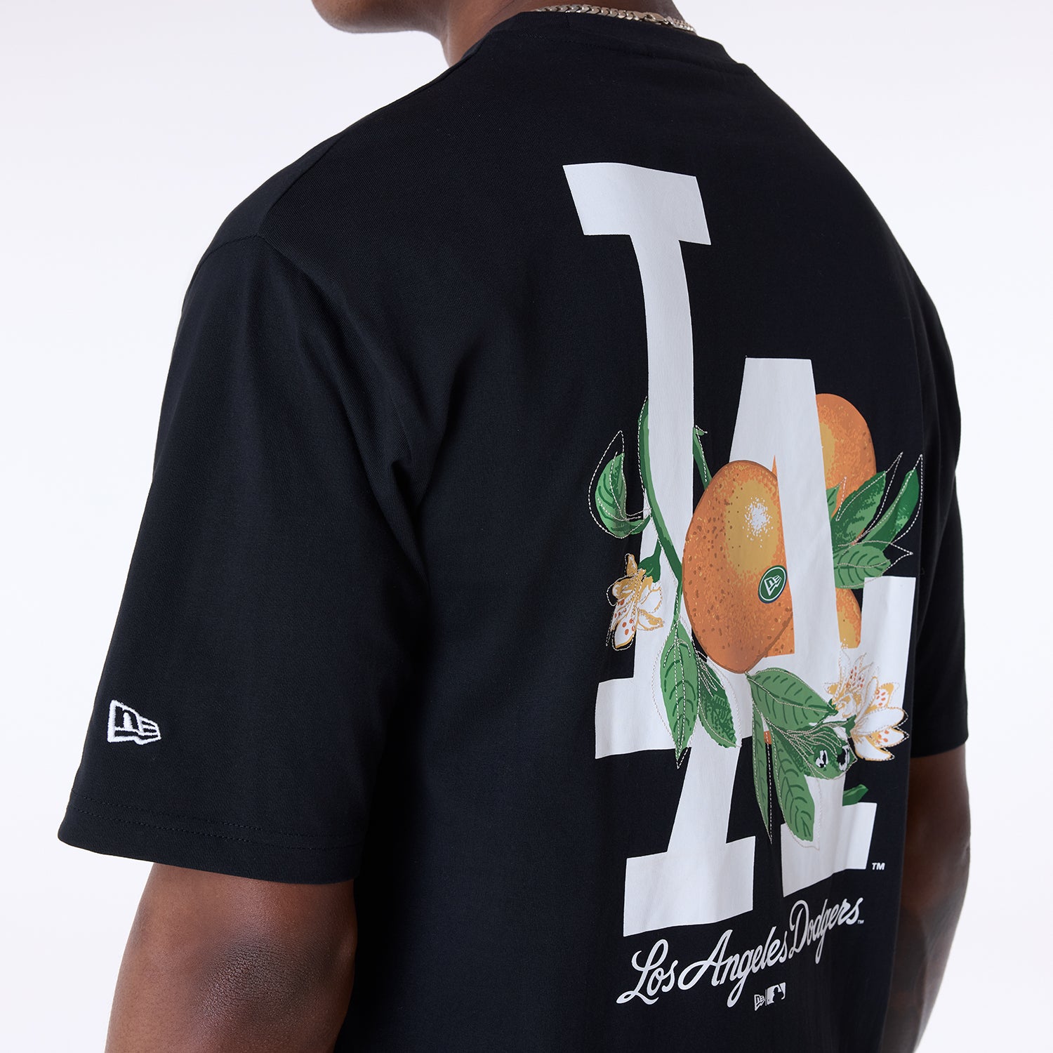 New Era - MLB Fruit Graphic - T-Shirt  - Los Angeles Dodgers - Black - Headz Up 