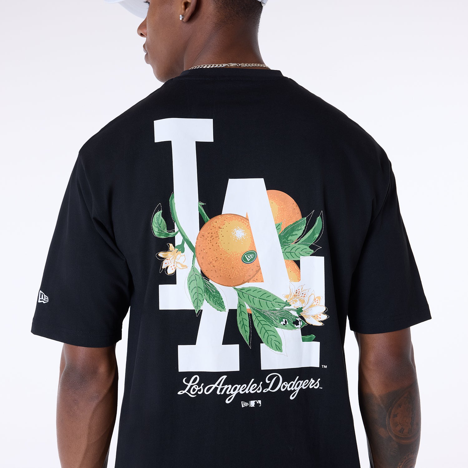 New Era - MLB Fruit Graphic - T-Shirt  - Los Angeles Dodgers - Black - Headz Up 