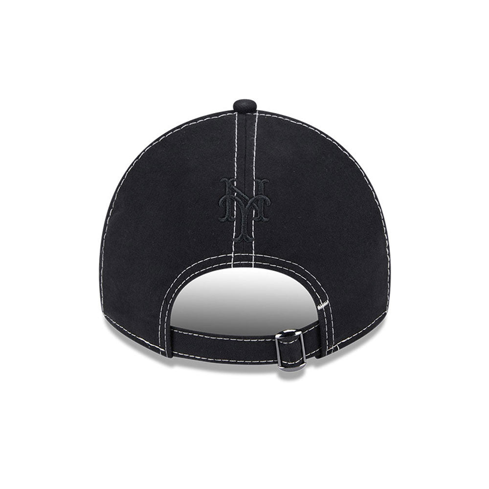 New Era - 9TWENTY - Contrast Stitch - New York Mets - Black - Headz Up 