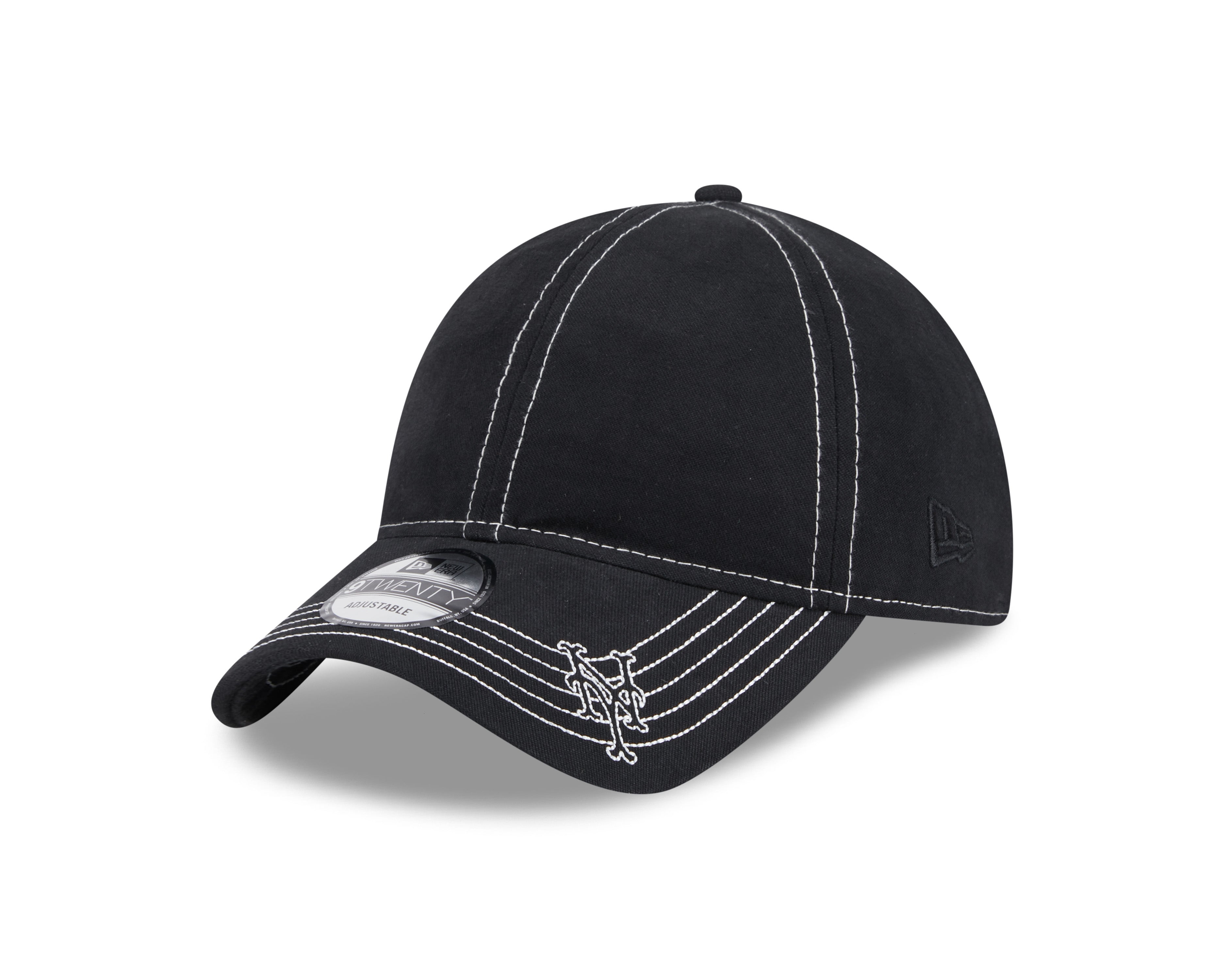 New Era - 9TWENTY - Contrast Stitch - New York Mets - Black - Headz Up 
