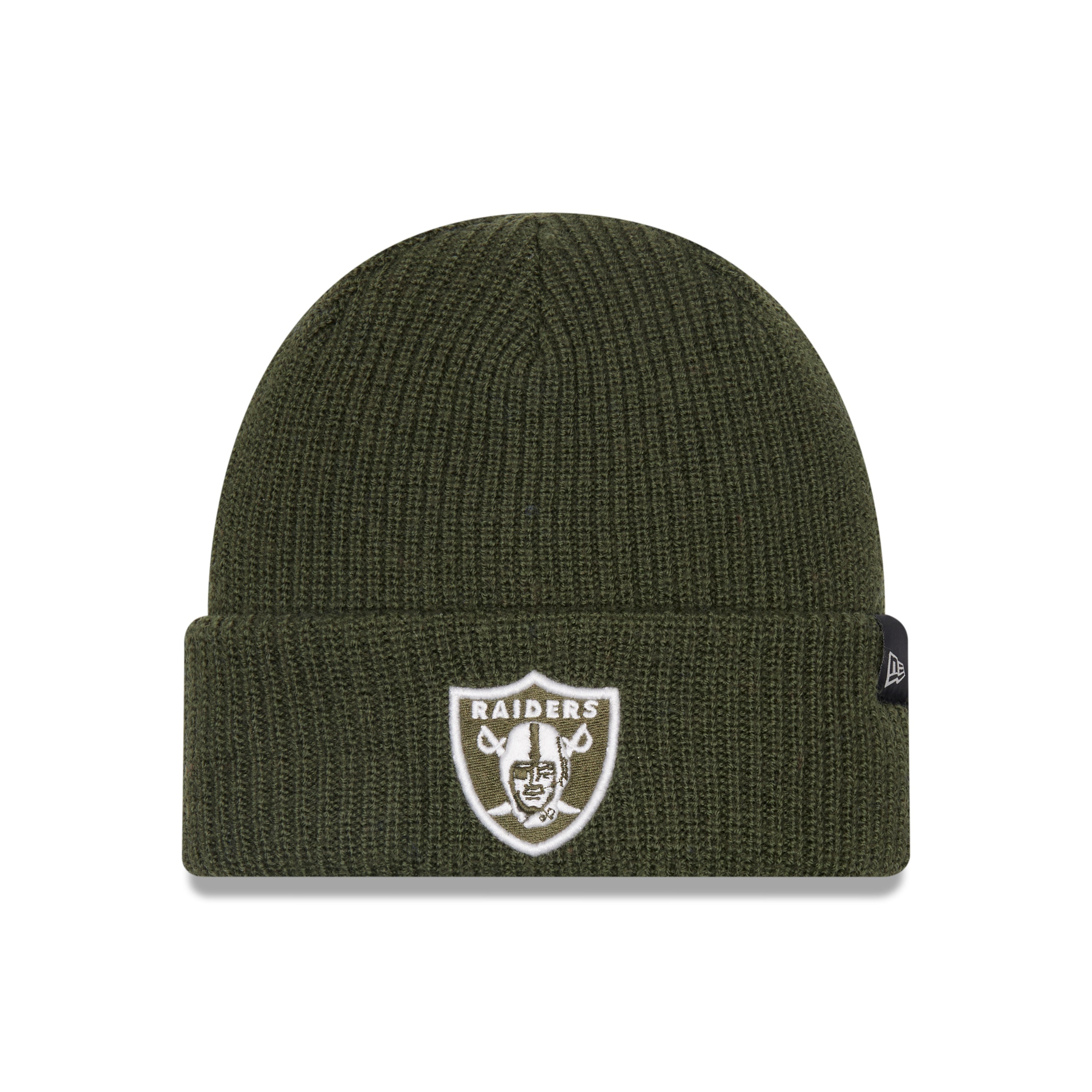 New Era - Merino Wool Beanie - Las Vegas Raiders - Olive - Headz Up 