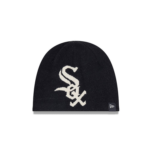 New Era - Team Mega Logo Knit - Chicago White Sox- Black