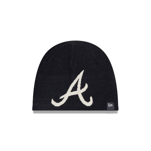 New Era - Team Mega Logo Knit - Atlanta Braves - Black