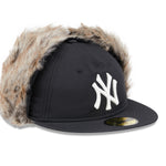 New Era - 59FIFTY Fitted Cap - WINTER DOGEAR - New York Yankees - Black - Headz Up 