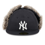 New Era - 59FIFTY Fitted Cap - WINTER DOGEAR - New York Yankees - Black - Headz Up 