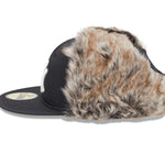 New Era - 59FIFTY Fitted Cap - WINTER DOGEAR - New York Yankees - Black - Headz Up 