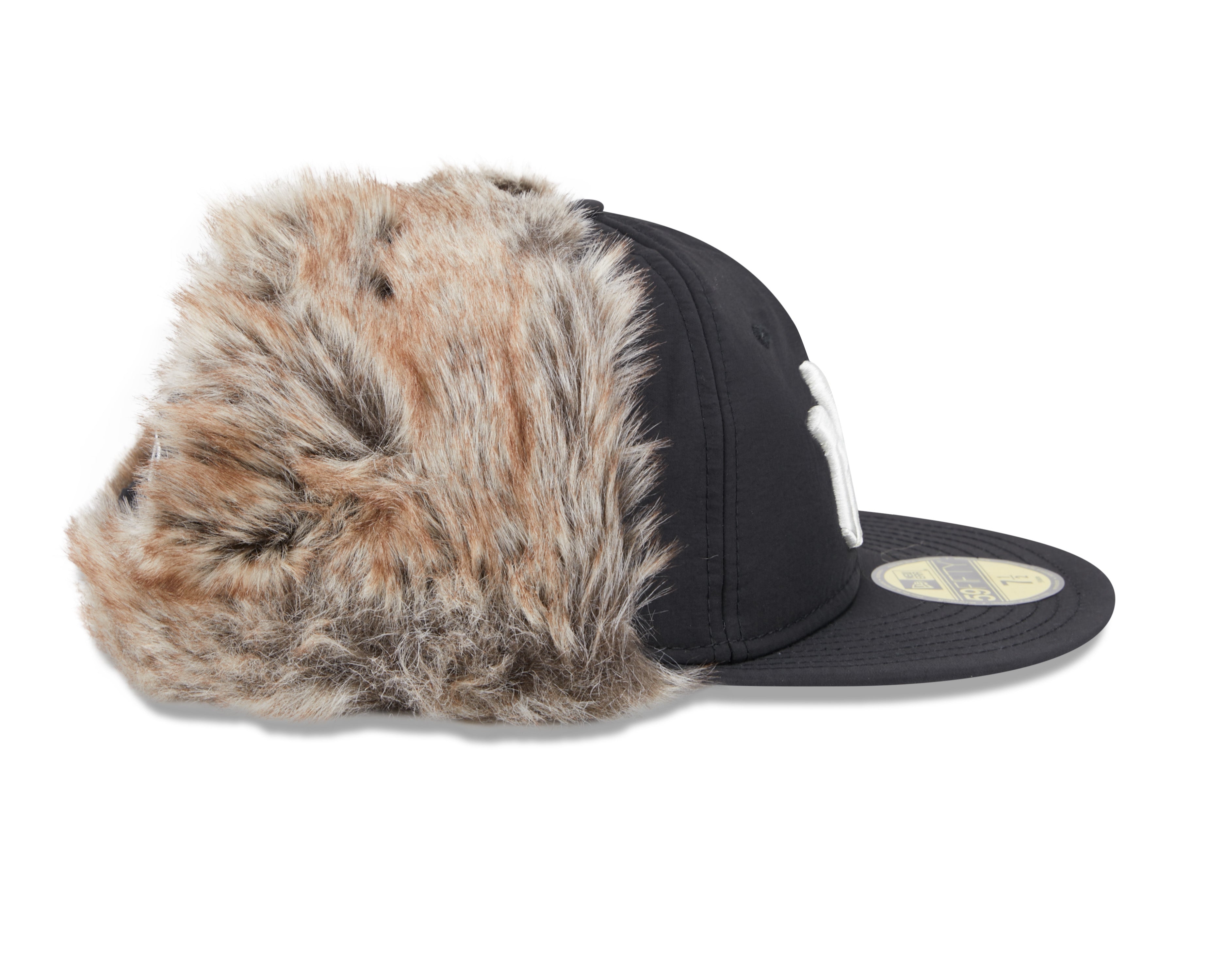 New Era - 59FIFTY Fitted Cap - WINTER DOGEAR - New York Yankees - Black - Headz Up 