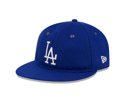 New Era - 59FIFTY  Retro Crown - WOOL - Los Angeles Dodgers - Dark Royal Blue